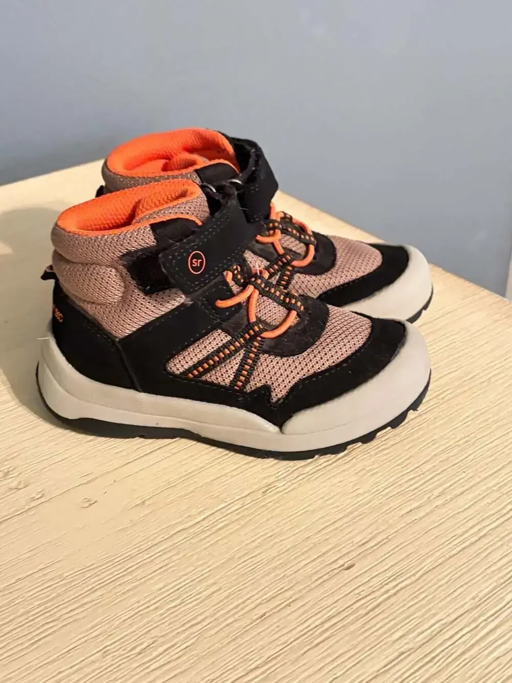 Stride Rite 360 Kamari Toddler Winter Boot Black Orange Size 7